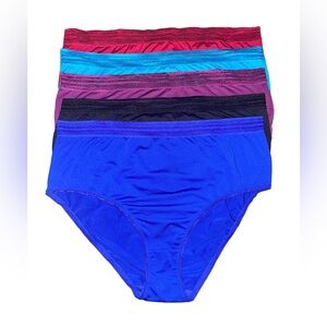 PRETTY SECRETS MODERN BREIF PANTIES 5PK -  SIZE 16/18 (NEW WITH TAGS)